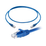 Cable azul LTT-PC6-10 RJ45 - Patch cord, Cat 6 23 AWG sin blindaje, CM (PVC) LSZH (Cero halógenos) 10m