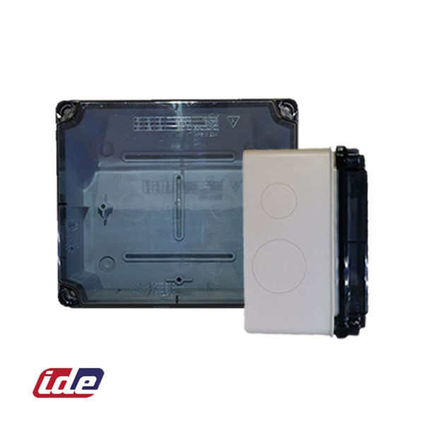 Caja Plástica c/tapa transparente IP65 IP67 ELT171 LSZH IP-65-IP-67 IDE.