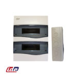 Tablero plástico BV24PT libre de halógeno IP40 Adosable