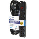 Supresor Pico de 6 Tomas con Cable 5m. 14-515A-5MTR
