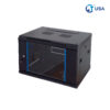 Gabinete de pared 9RU abatible, desarmado (LT-904-55-D)