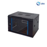 Gabinete de pared 9RU abatible, desarmado (LT-904-55-D)