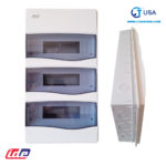 Tablero plástico BM36PT libre de halógeno IP40  36 Polos Empotrable