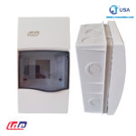 Tablero plástico BM4PT libre de halógeno IP40  4 Polos Empotrable