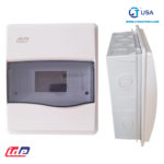 Tablero plástico BM8PT libre de halógeno IP40  8 Polos Empotrable
