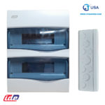 Tablero plástico BV24PT libre de halógeno IP40  24 Polos Adosable