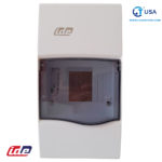 Tablero plástico BV4PT libre de halógeno IP40  4 Polos Adosable