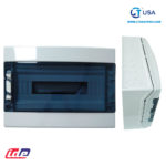 Tablero Hermético plástico CDP18PT libre de halógeno IP65 18 Polos Adosable