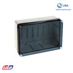 ELT322 - Caja plástica c/ tapa transparente. Libre de halógeno  IP65-IP67