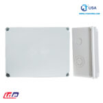 EX231 - Caja plástica derivación hermética. Libre de halógeno. 185x246x100 IP65-67 Pretroquelada