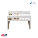 Soporte y Regleta BV/BM N+T 2(2+4) 22016