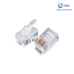 Plug  RJ 11 - 4H  4P4C LT-111