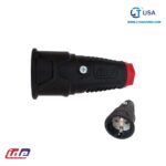 Toma aerea tipo shuko libre de halogeno  IP 20 16A 2P+T 250V.   125