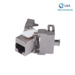 Jack CAT.6A STP RJ-45, 180 grados, Toolless type LT-J6A-M