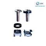 Perno enjaulado M6 arandela negra  LT-M6