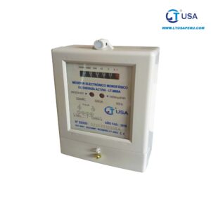 Medidor electrónico monofásico de energía activa activa 60AMP 220VAC LT-M60A