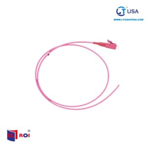 Pigtail LC/UPC, Multimodo simplex. OM4 LSZH, 0.9mm ER-LC-1-OM4