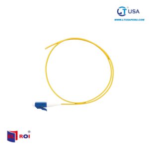 Pigtail LC/UPC, Monomodo simplex. G657A PVC, 0.9mm ER-LC-1-MON