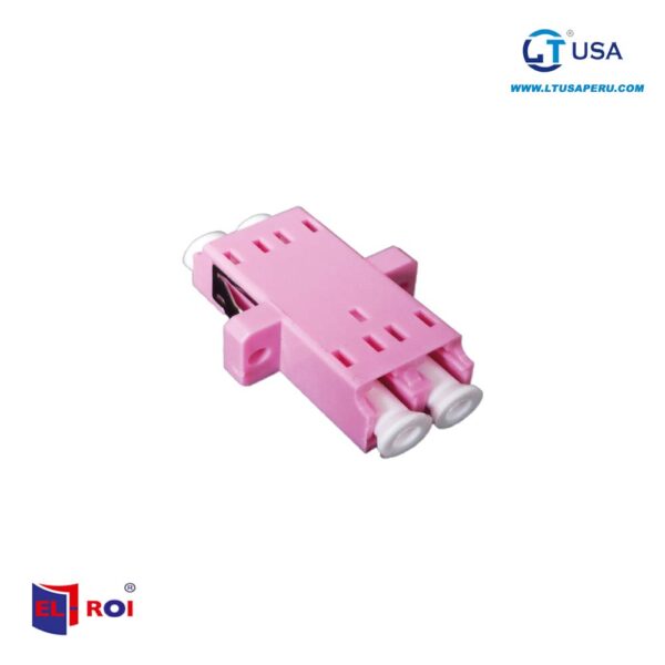 Adaptador/acoplador LC Duplex ER-LC-OM4