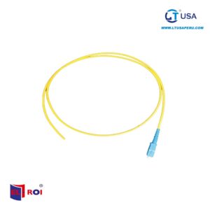Pigtail SC/UPC, Monomodo simplex . G657A PVC, 0.9mm ER-SC-1-MON