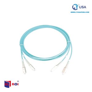 Patch cord de fibra óptica  SC/UPC-SC/UPC OM3, Multimodo Duplex 3.0, LSZH ER-SC-3-OM3-SC
