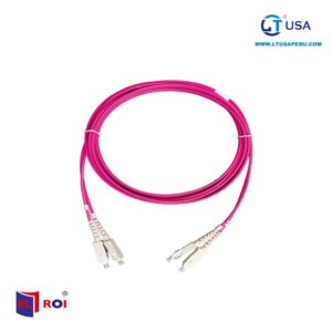 Patch cord de fibra óptica  SC/UPC-SC/UPC OM4,Multimodo Duplex 3.0, LSZH ER-SC-3-OM4-SC