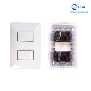 INTERRUPTOR DE PARED  P/ EMPOTRAR LT-IT2