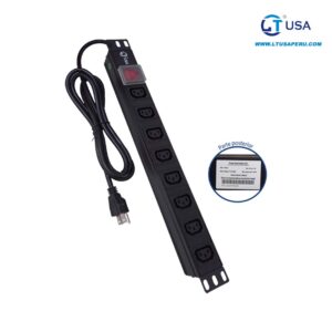 PDU 8 TOMAS C13 1RU 220V-240V 16A DE 8 TOMAS. 19 LT-PDU- 8