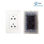 TOMACORRIENTE DE PARED  P/ EMPOTRAR LT-TC2